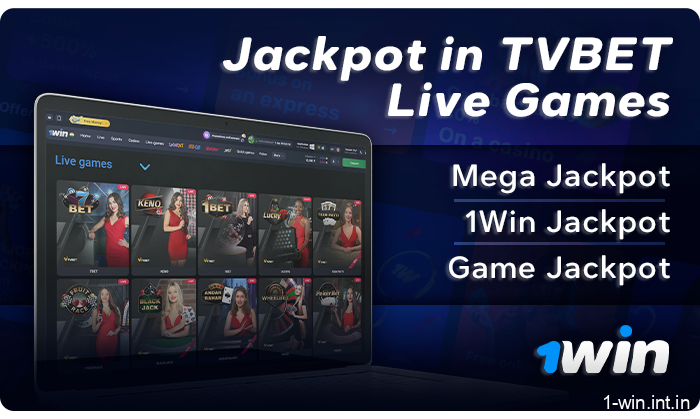 Jackpot for TVBET players at 1Win - Mega Jackpot, 1Win Jackpot, Game Jackpot
