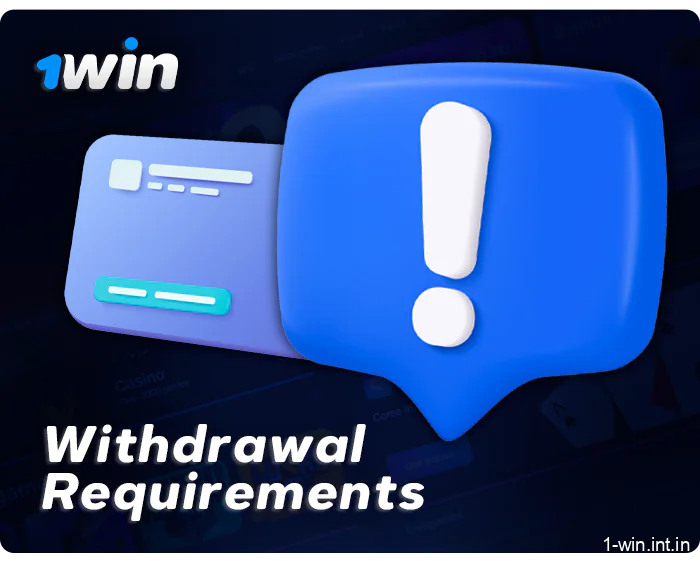 What an Indian player needs to know about withdrawing money from 1Win - rules for withdrawing money