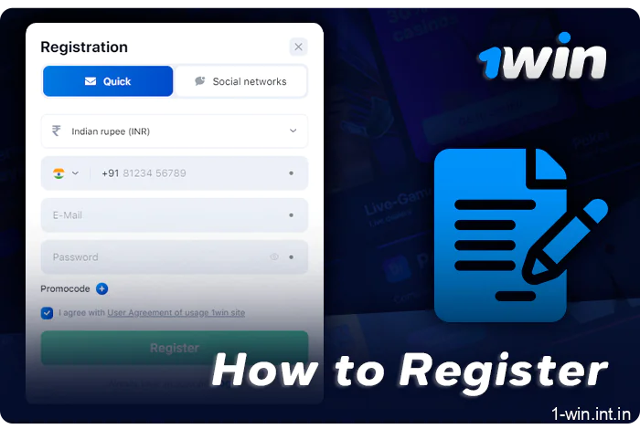 The process of registering a new account at 1Win - detailed instructions