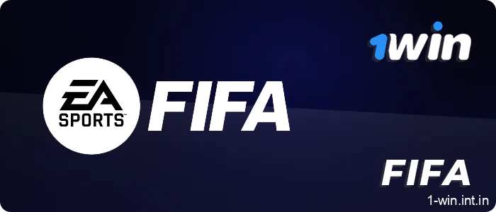1win bets on FIFA video game