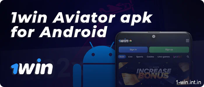 1win Aviator apk for Android