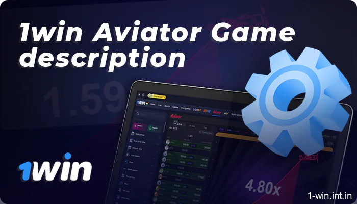 1win Aviator Game operation description
