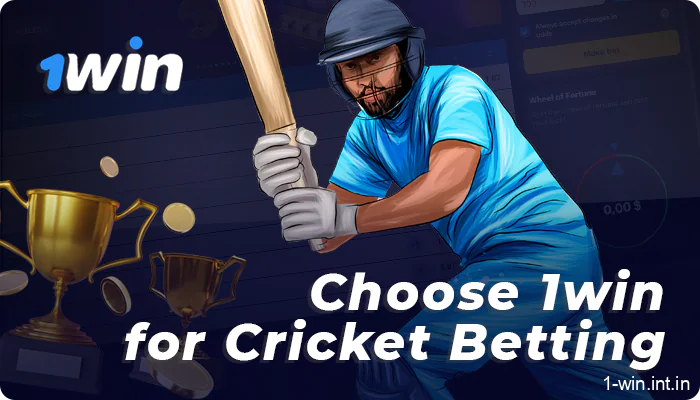 Benefits of betting on cricket in 1win