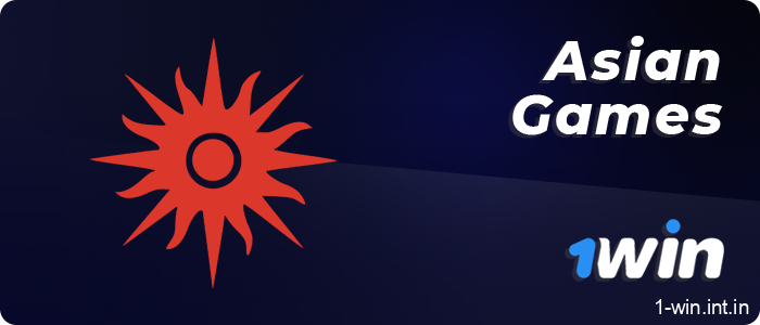 1win bets on the Asian Games
