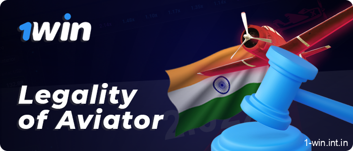 Is Aviator Game legal in India?