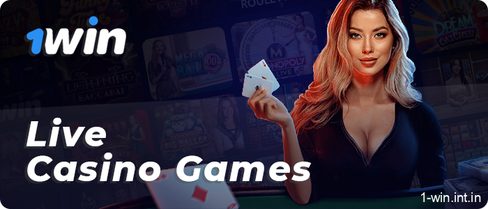 1win casino live dealer games