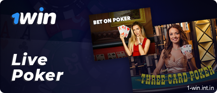 1 win Live Poker