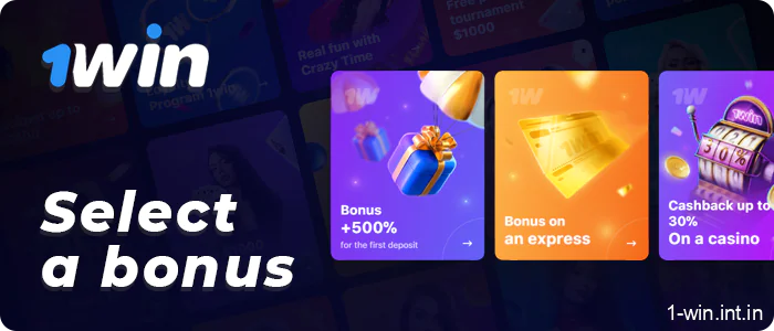 Select a bonus and study the rules