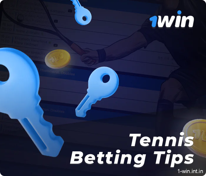 Tips for betting on tennis in 1win