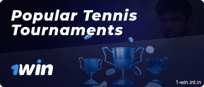 Tennis Tournaments for betting in 1win 