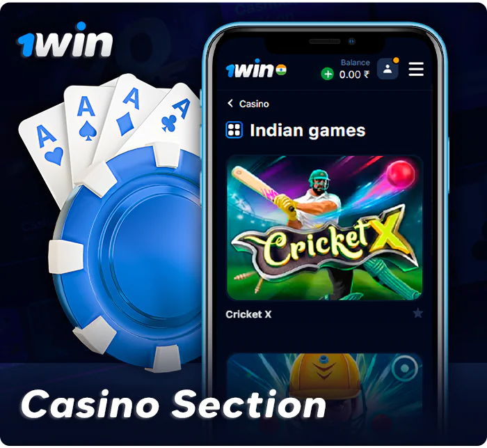 Play online casino in a mobile app 1Win 