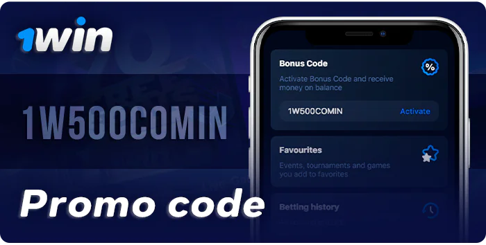 Promo code for players from India in 1Win mobile app 