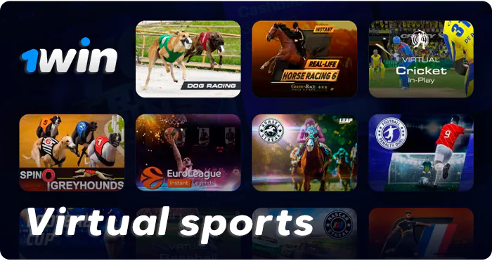Virtual sports betting for 1Win users