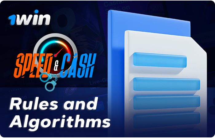 Information about Speed and Cash 1Win game